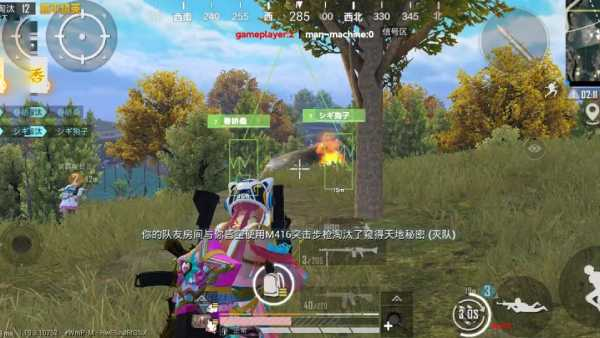 和平精英透视自瞄演示图